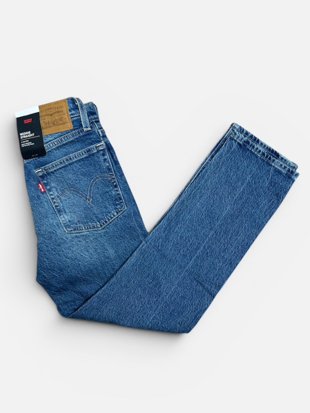 Levi’s Women’s Wedgie Straight Dark Wash Jeans Size 23 x 26